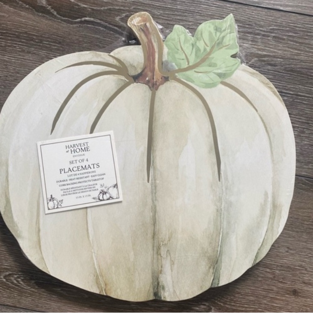 HARVEST at HOME/ heat resistant/ cork - bucked board
SET OF 4
PLACEMATS